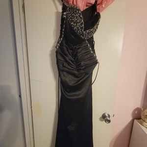 Black Mori Lee prom dress
